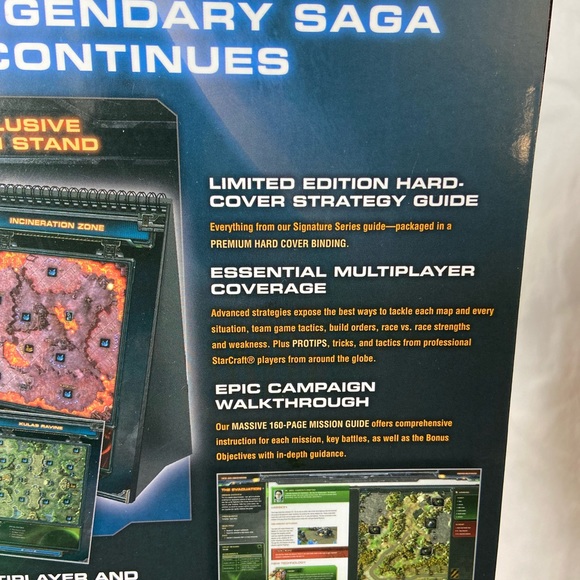 VTG Computer Game Star Craft Wings of Liberty Multiplayer Tactical Recon Stand - Picture 10 of 10